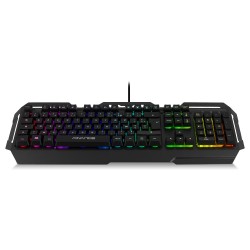 Clavier USB ADVANCE GAMING touches rétro éclairé 7 couleurs RGB  touches semi-mécaniques Réf   CLA-GTA250