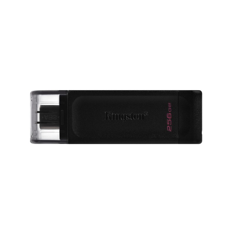 Cles 256Go USB-C 3.2 KINGSTON DataTraveler 70 Réf : DT70/256GB Sorecop inclus.