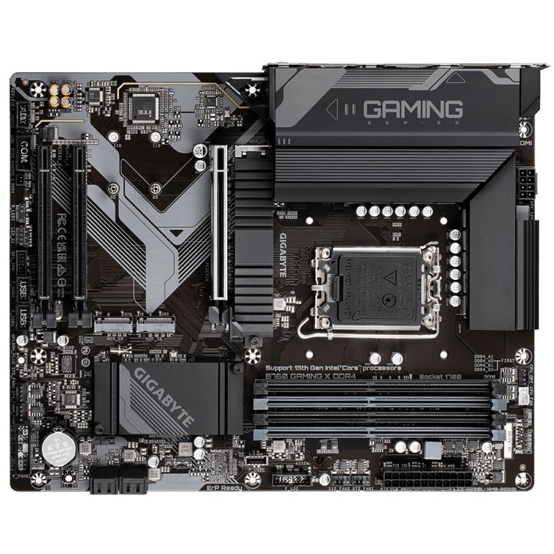 Carte Mère GIGABYTE B760 GAMING X ATX   4 X DDR4  DP HDMI 4 SATA 6Gb s- 2 x M.2.