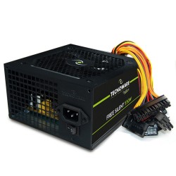 Alimentation ATX 550W TECNOWARE FREE SILENT 2 SATA + 2 Molex+1 P4+4 Ventilateur 12 cm  Réf   FAL550FS12.