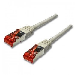 Cable Réseau RJ45 Droit 1m CAT6 Blinde FTP Réf   0112402