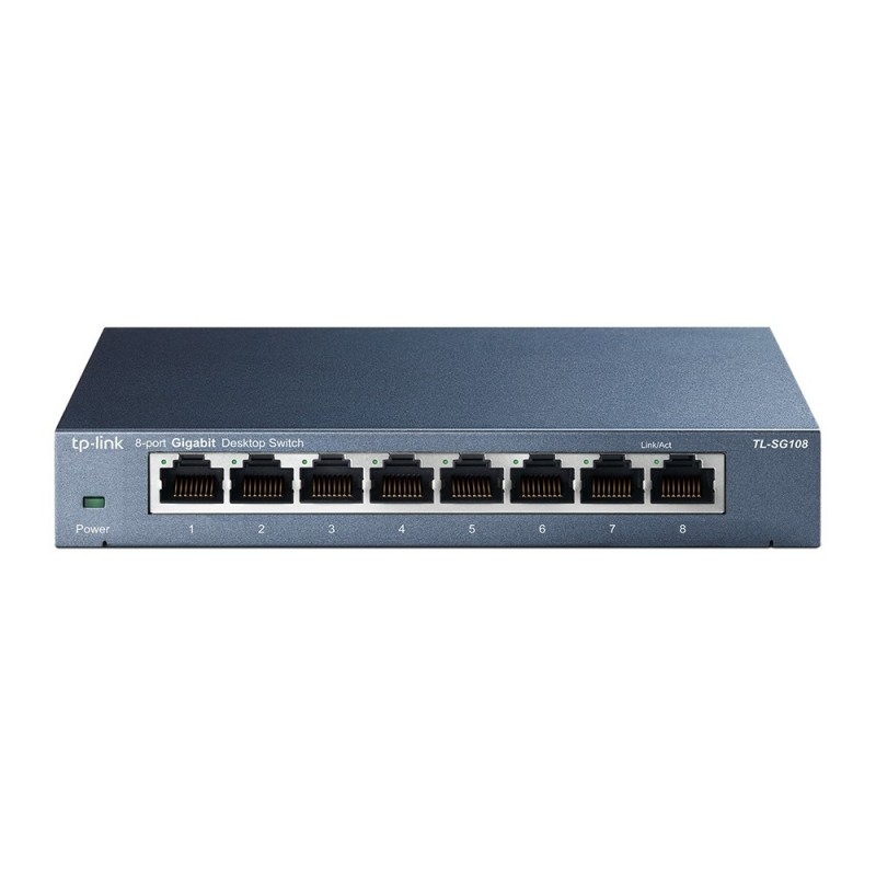 Switch 8 Ports 10 100 1000  TP LINK RJ-45 - Réf   TL-SG108