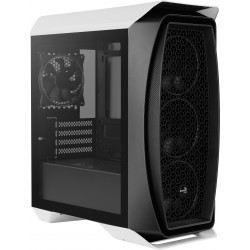 Boitier Micro ATX  AEROCOOL One Mini Eclipse blanc  RGB 2 USB3-4 ventil.panneau vitré Réf   AEROONEMINIECLIPWH.