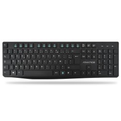 Clavier + Souris Sans fil ADVANCE + tapis wireless Combo Ref   CLS-7100RF.