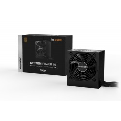 Alimentation ATX 650W Be Quiet 80 PLUS BRONZE ven 12cm System Power 10 - Réf   BN328 - Garantie 3 Ans Constructeur.