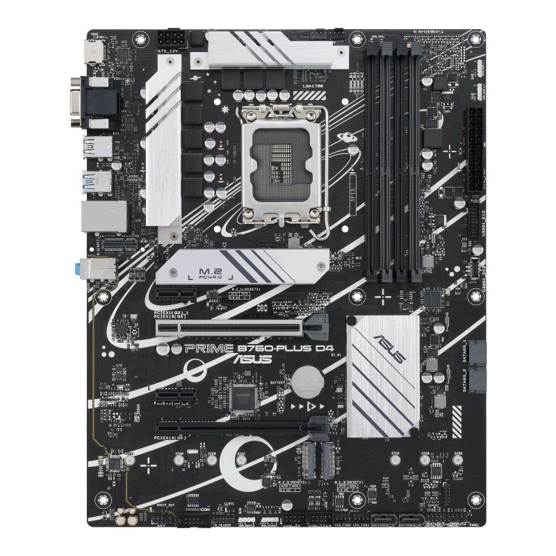 Carte Mère ASUS PRIME B760-PLUS D4 ATX- Socket1700 -Intel B760 Express 4xDDR4 -M.2 -USB3.2- PCI.Expres 5.0 16X. Carte Mère ASUS PRIME B760-PLUS D4 ATX- Socket1700 -Intel B760 Express 4xDDR4 -M.2 -USB3.2- PCI.Expres 5.0 16X.
