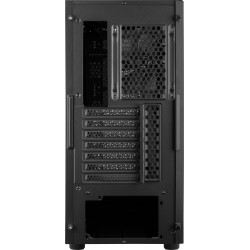 Boitier Moyen Tour ATX  AEROCOOL AIRHAWK  NOIR 2 USB3 -1 ventil - Panneau verre trempé Réf   ACCM-PB19013.11.