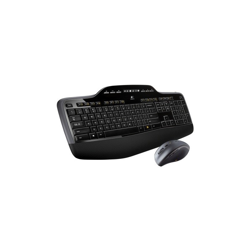 Clavier+Souris Sans fil MK710 LOGITECH en Noir USB Ref :920-002425.