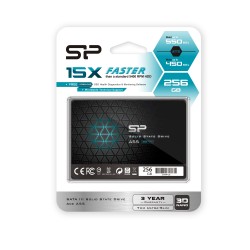 SSD 256Go 2.5 SILICON POWER A55 Lecture 560 Mo s- Ecriture 530 Mo s Réf   SP256GBSS3A55S25 GARANTIE CONSTRUCTEUR.