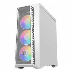 Boitier COOLER MASTER MB520 BLANC MOYEN TOUR MasterBox Mesh ARGB Réf  MB520-WGNN-S00.