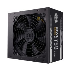 Alimentation ATX 750W COOLER MASTER MWE BRONZE V2 750W Garantie 5 ans constructeur Réf  MPE-7501-ACABW-BEU.