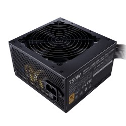 Alimentation ATX 750W COOLER MASTER MWE BRONZE V2 750W Garantie 5 ans constructeur Réf  MPE-7501-ACABW-BEU.