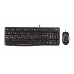 PACK Clavier+ Souris LOGITECH MK120 filaire USB  OEM Ref   920-010036.