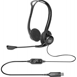 Casque Micro HEADSET H960 LOGITECH Connection USB Réf   981-000100.