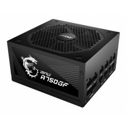 Alimentation ATX 750W MSI 80 PLUS GOLD FULL MODULAR Réf   MPG-A750GF.