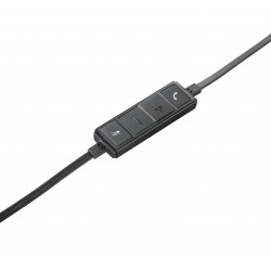 Casque Micro HEADSET H650E LOGITECH Connection USB Réf   981-000514.