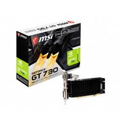 Carte Vidéo N730K 2Go DDR3 MSI DVI HDMI VGA - Réf  N730K-2GD3H LPV1.