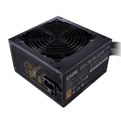 Alimentation ATX 650W COOLER MASTER MWE BRONZE V2 650W Garantie 5 ans constructeur Réf   MPE-6501-ACABW-BEU.