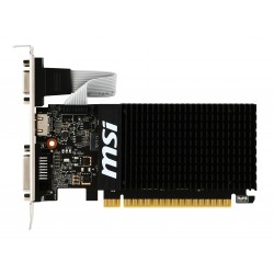 Carte Vidéo N710 2Go DDR3 MSI DVI HDMI VGA - Réf   N710-2GD3H LP