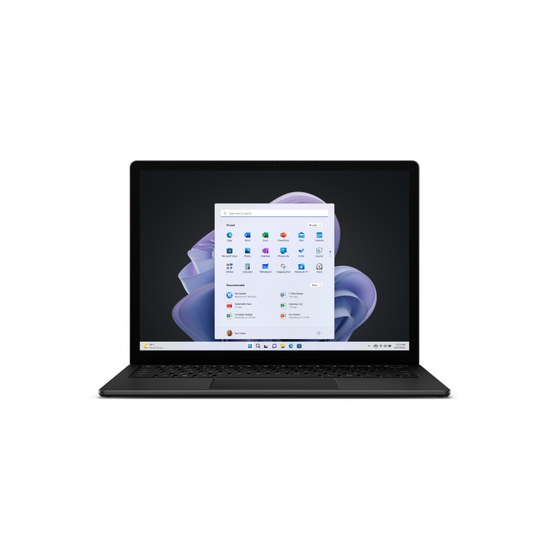 MICROSOFT Surface Laptop 5 - Intel Core i5-1245U - 13p - 8Go - 256Go - W11P - Noir - PC - Ordinateur Portable - AZERTY