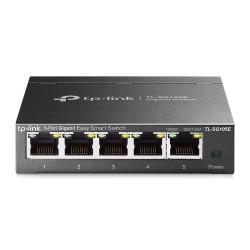 TP-LINK 5-Port Gigabit Desktop Easy Smart Switch 10 100 1000Mbps RJ45 ports MTU Port Tag-based VLAN QoS IGMP Snooping