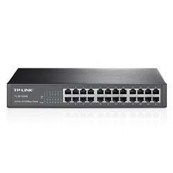 TP-LINK 24-port 10 100M Switch 24 10 100M RJ45 ports 13-inch steel case