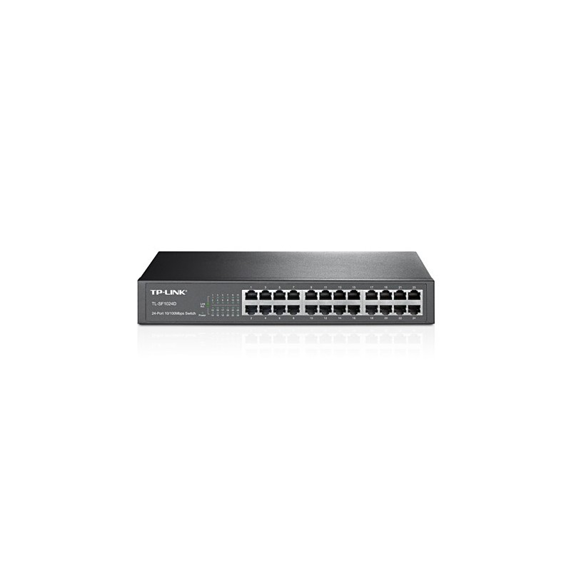 TP-LINK 24-port 10 100M Switch 24 10 100M RJ45 ports 13-inch steel case TP-LINK 24-port 10 100M Switch 24 10 100M RJ45 ports 13-inch steel case