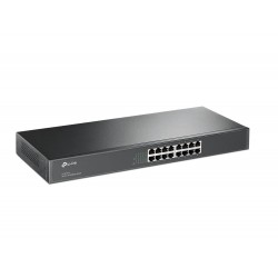 TP-LINK 16-port 10 100M Switch 16 10 100M RJ45 ports 1U 19-inch rack-mountable steel case