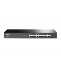 TP-LINK 24-port 10 100M Switch 24 10 100M RJ45 ports 1U 19-inch rack-mountable steel case