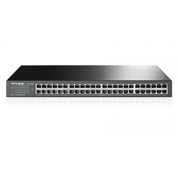 TP-LINK 48-port 10 100M Switch 48 10 100M RJ45 ports 1U 19-inch rack-mountable steel case