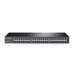 TP-LINK 48-port Gigabit Switch 48 10 100 1000M RJ45 ports 1U 19-inch rack-mountable steel case