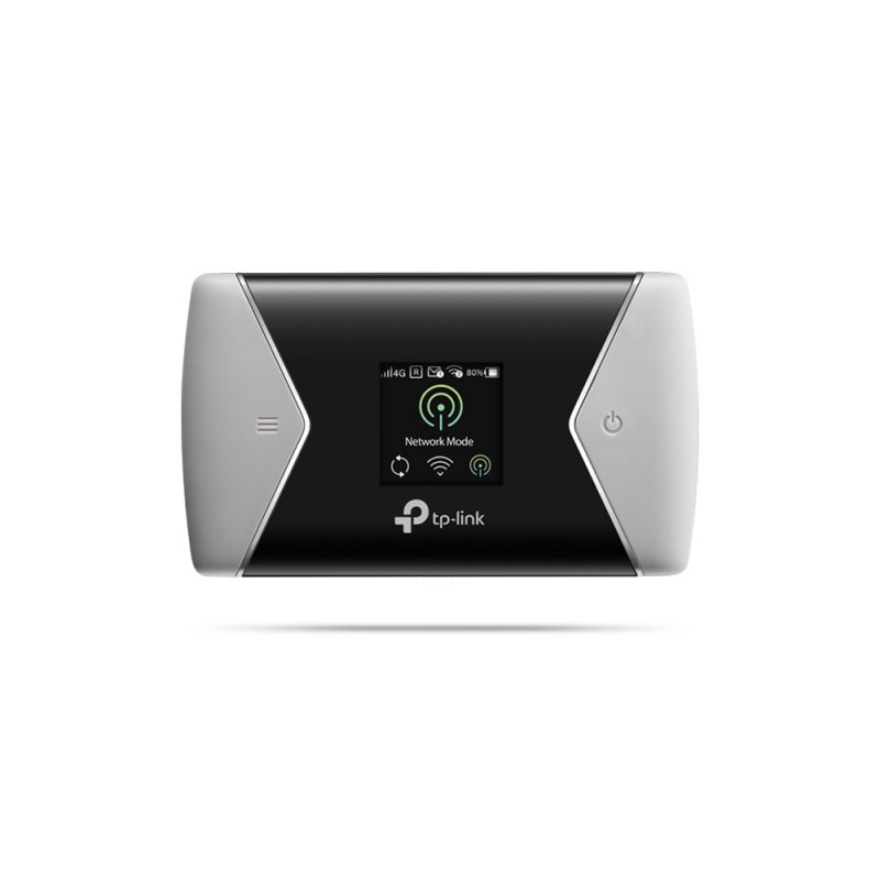 TP-LINK Mobile 4G LTE WLAN Router 300 MBs Dual Band Wi-Fi 4G Modem SIM card slot microSD slot 1.4 inch TFT display 3000mAH batte
