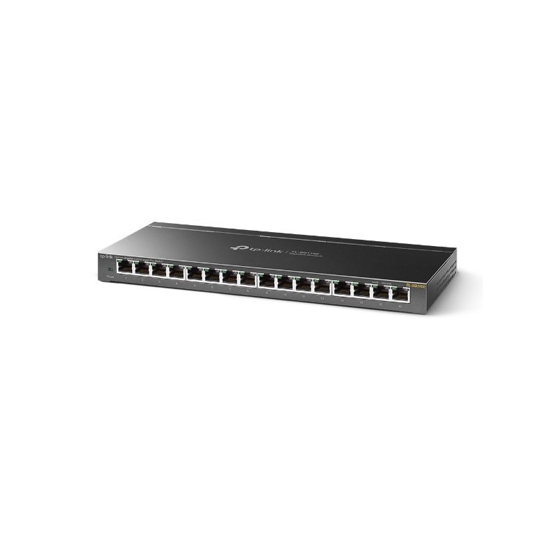 TP-LINK 16-Port Gigabit Easy Smart Switch 16 Gigabit RJ45 Ports MTU Port Tag-based VLAN QoS IGMP Snooping
