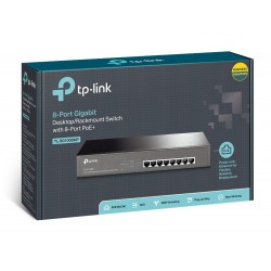 TP-LINK 8-Port Gigabit PoE+ Switch 8 Gigabit RJ45 Ports