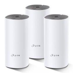 TP-LINK AC1200 Whole-Home Mesh Wi-Fi System Qualcomm CPU 867Mops at 5GHz+300Mops at 2.4GHz 2 10 100Mops Ports 2 internal ant