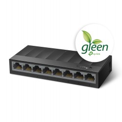 TP-LINK LiteWave 8-Port Gigabit Desktop Switch 8 Gigabit RJ45 Ports Desktop Plastic Case