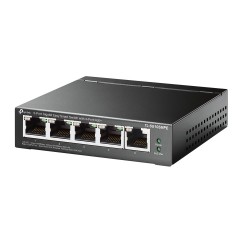 TP-LINK 5Port Gigabit Easy Smart Switch with 4Port PoE+ 4x Gigabit PoE+ Ports 1x Gigabit Non-PoE Ports 802.3af at 120W PoE Power