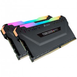 DDR4 KIT 2x 8Go PC3600 CORSAIR Vengeance RGB PRO CL18 Réf   CMW16GX4M2D3600C18.