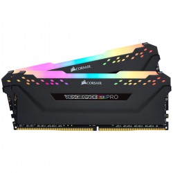 DDR4 KIT 2x 8Go PC3600 CORSAIR Vengeance RGB PRO CL18 Réf   CMW16GX4M2D3600C18.