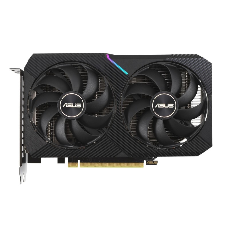 ASUS DUAL-RTX3060-O12G- V2 PCI Ex40  DDR6  2 HDMI   3 DP  Réf   DUAL-RTX3060-O12G-V2.