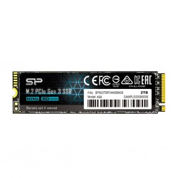 SSD 2To M.2 PCIe - NVMe 2280 Model A60 - SILICON POWER Réf   SP002TBP34A60M28.