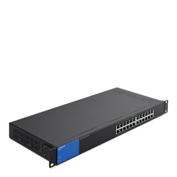 LINKSYS Switch 24 ports Gigabit dont 12 POE+ rackable