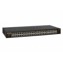 NETGEAR GS348 48-Port Gigabit Ethernet Unmanaged Switch Rackmount Fanless Metal Cost-effective Low-power consumption