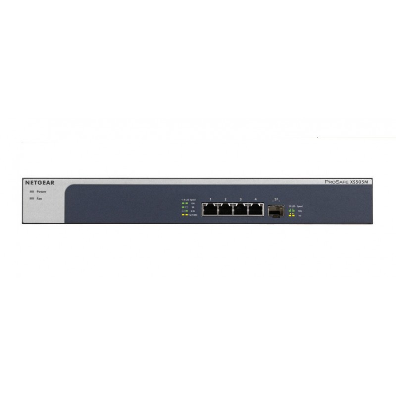 NETGEAR 10GB Switch XS505M-100EUS 5 Port 10GB s unmanaged 1x SFP+