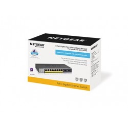 NETGEAR 10-Port Gb Smart Managed Pro Switch m. PoE