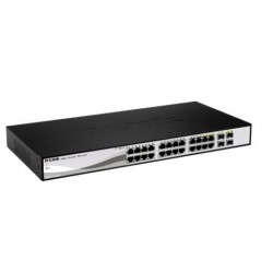 D-LINK 26-Port Layer2 Smart Managed Gigabit Switch dlink green 24x 10 100 1000Mbit s TP RJ-45 Port2x 100 1000Mbit s SFP Slot802.