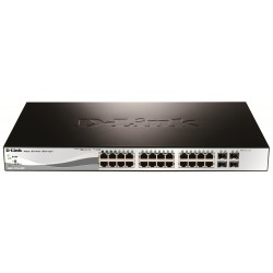 D-LINK 28-Port Layer2 PoE Gigabit Smart Managed Switch dlink green 3.0 24x 10 100 1000Mbit s TP RJ-45 PoE Port 802.3at