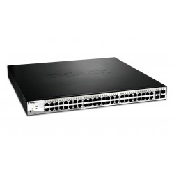 D-LINK 52-Port Layer2 Smart Managed 48x PoE Gigabit Switch dlink green 3.0 48x 10 100 1000Mbit s TP RJ-45 PoE Ports 802.3at