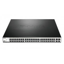 D-LINK 52-Port Layer2 Smart Managed 48x PoE Gigabit Switch dlink green 3.0 48x 10 100 1000Mbit s TP RJ-45 PoE Ports 802.3at