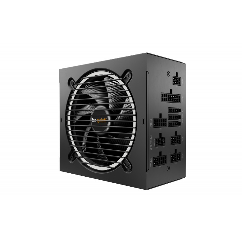 Alimentation ATX 1000W Be Quiet 80 PLUS GOLD ven 12cm MODULAIRE - System Power 12 M Réf   BN345  Garantie 3 Ans constru.